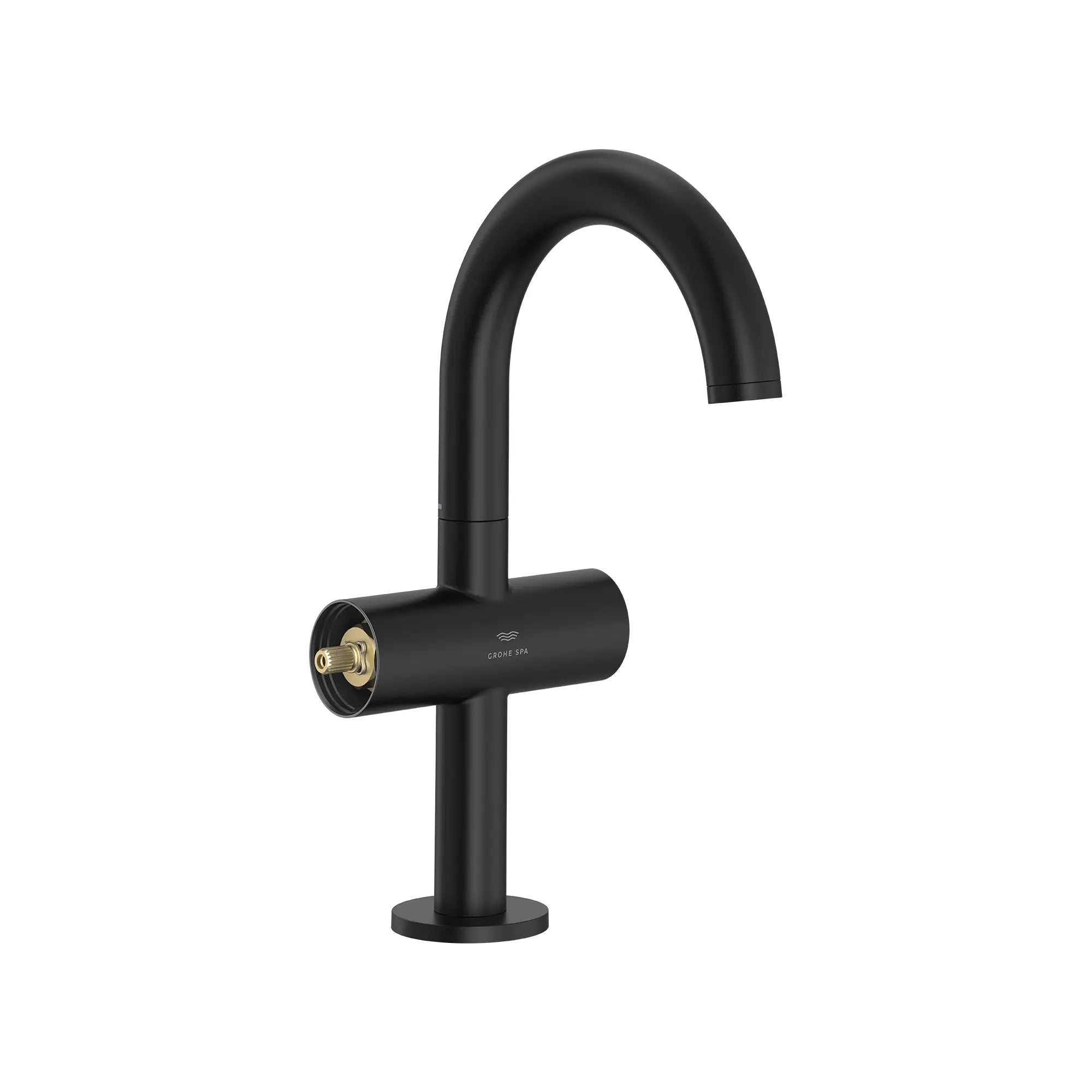 Atrio Single Hole Two-Handle M-Size Bathroom Faucet without Handles, 1.2 GPM (4.5 L/min) // MATTE BLACK // 285361_Atrio_PC_SiloRight_211482430_484582430_0002_JANUARY2026_0_CDNwebp.webp