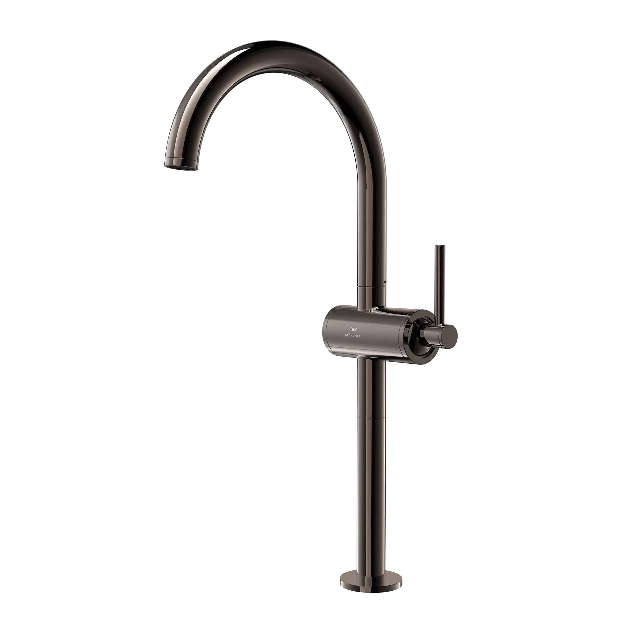 Single Hole Single-Handle Deck Mount Vessel Sink Faucet 4.6 L/min (1.2 GPM) // HARD GRAPHITE // 286564_Atrio_PC_SiloLeft_24352A000_0001_APRIL2026_0_CDNwebp.webp