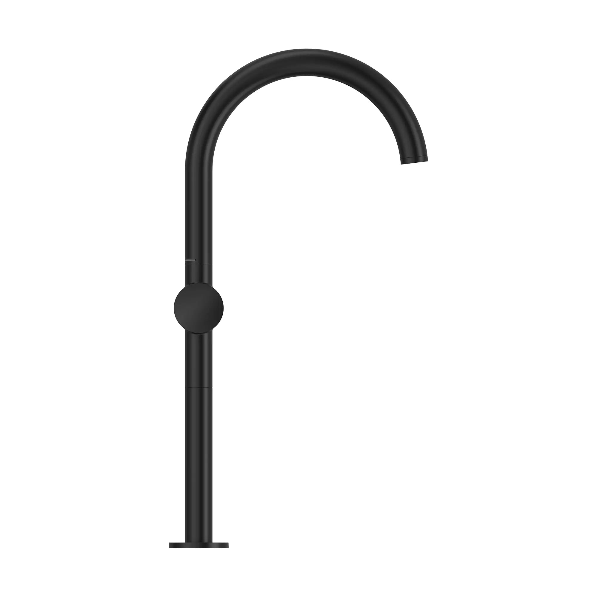 Single Hole Single-Handle Deck Mount Vessel Sink Faucet 4.6 L/min (1.2 GPM) // MATTE BLACK // 286675_Atrio_PC_SiloSide_243522430_0001_APRIL2026_0_CDNwebp.webp