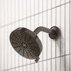 [111716A000] Euphoria 140 with AquaBooster Round Multi Spray Shower Head 1.75 GPM (6.6L/min) - Hard Graphite
