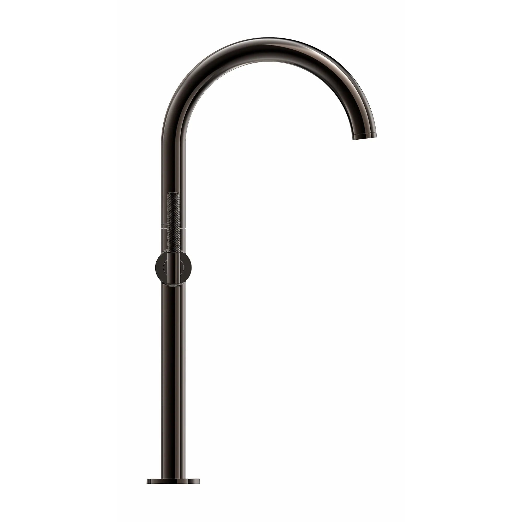 Atrio Single Hole Two-Handle Vessel Sink Faucet without Handles, 1.2 GPM (4.5 L/min) // HARD GRAPHITE // 287684_Atrio_PC_SiloSide_21161A000_48646A000_0001_APRIL2026-1_0_CDNwebp.webp