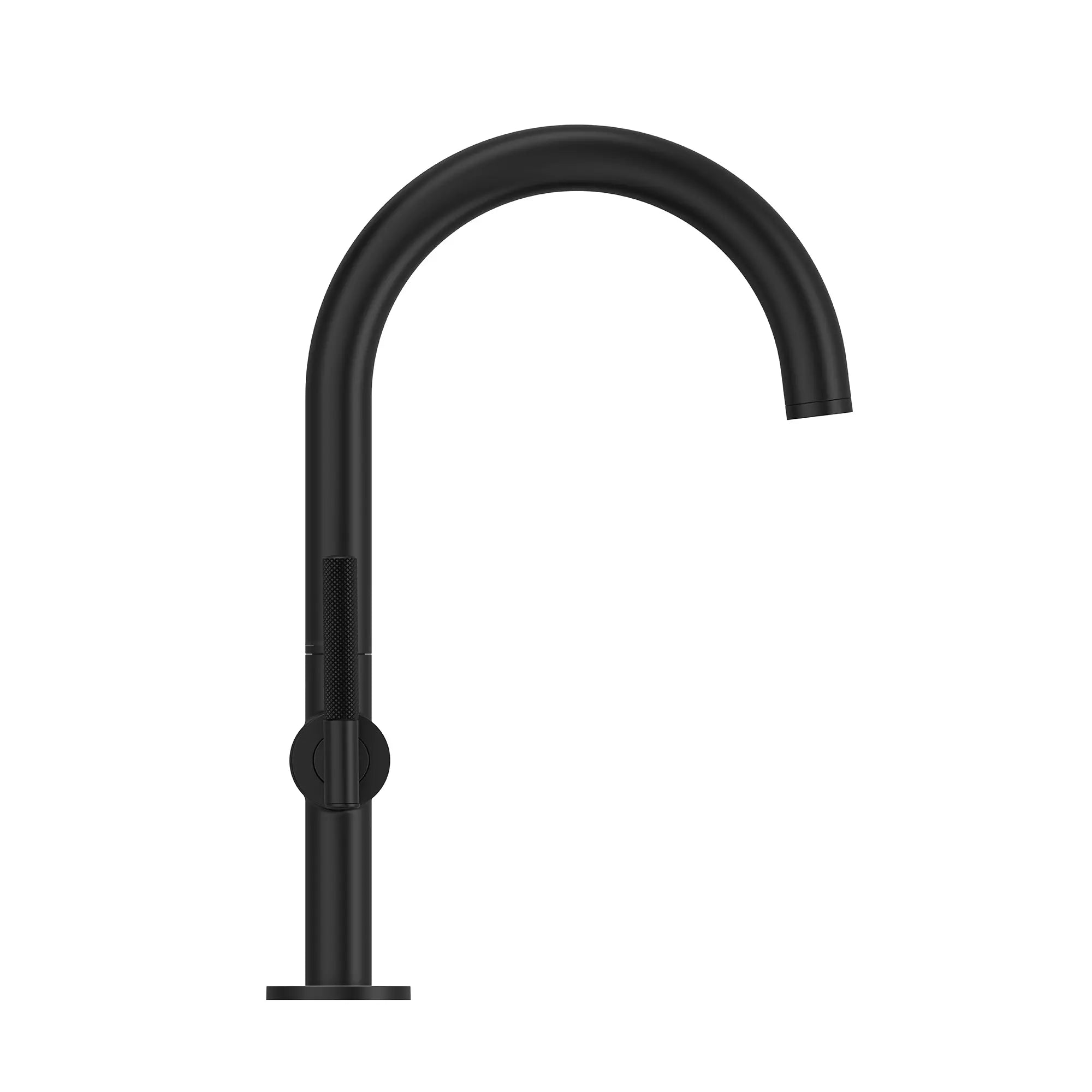 Atrio Single Hole Two-Handle L-Size Bathroom Faucet without Handles, 1.2 GPM (4.5 L/min) // MATTE BLACK // 287690_Atrio_PC_SiloSide_211462430_486462430_0001_JANUARY2026-1_0_CDNwebp.webp