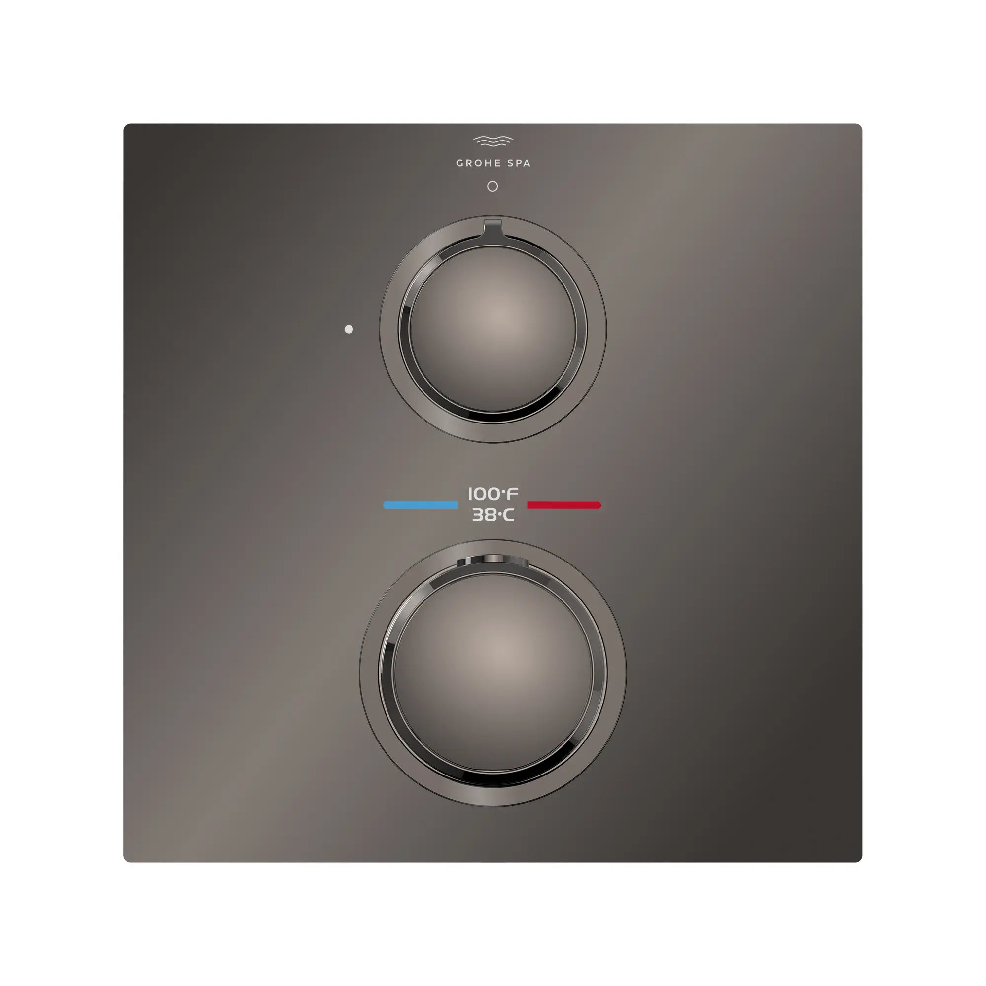 Single Function 2-Handle Thermostatic Valve Trim // HARD GRAPHITE // 287708_Allure_SiloFront_29177A000_0001_MAY2026_0_CDNwebp.webp