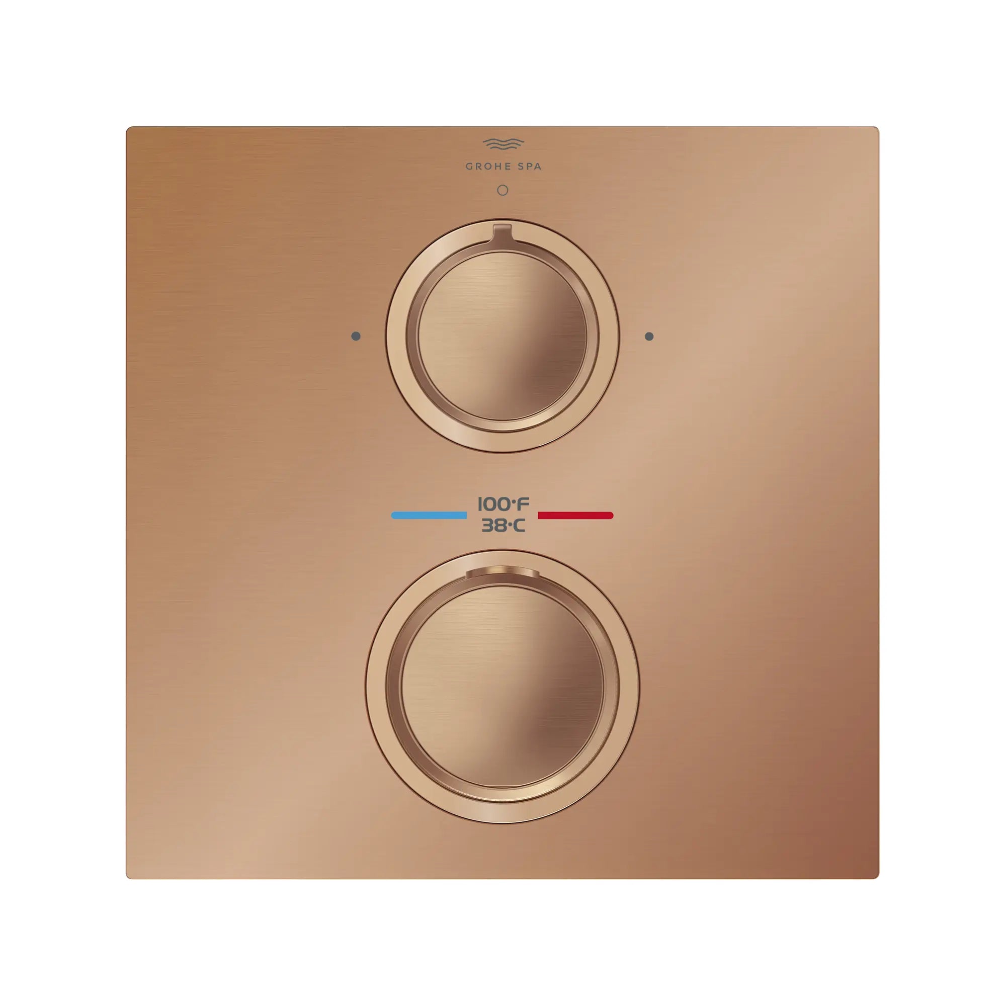 Dual Function 2-Handle Thermostatic Valve Trim // BRUSHED WARM SUNSET // 287713_Allure_SiloFront_29178DL00_0001_MAY2026_0_CDNwebp.webp