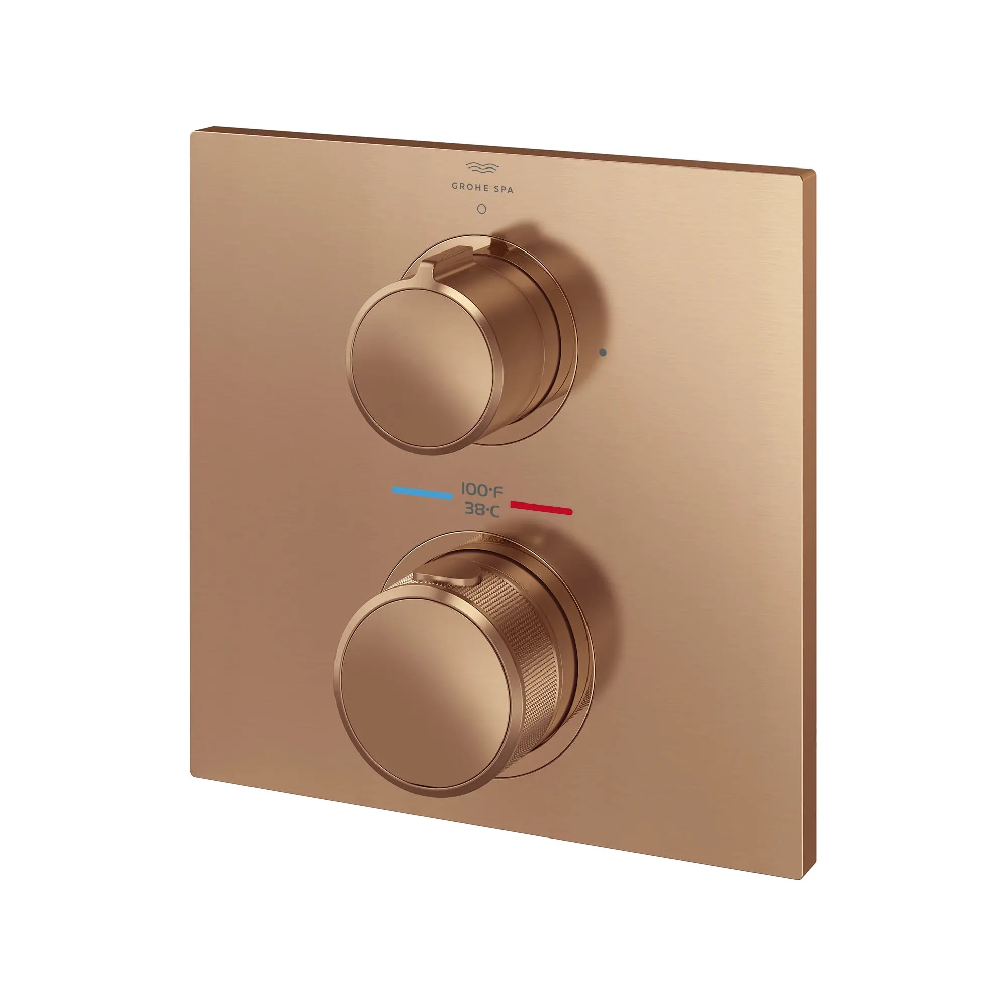 Dual Function 2-Handle Thermostatic Valve Trim // BRUSHED WARM SUNSET // 287719_Allure_SiloLeft_29178DL00_0001_MAY2026_0_CDNwebp.webp