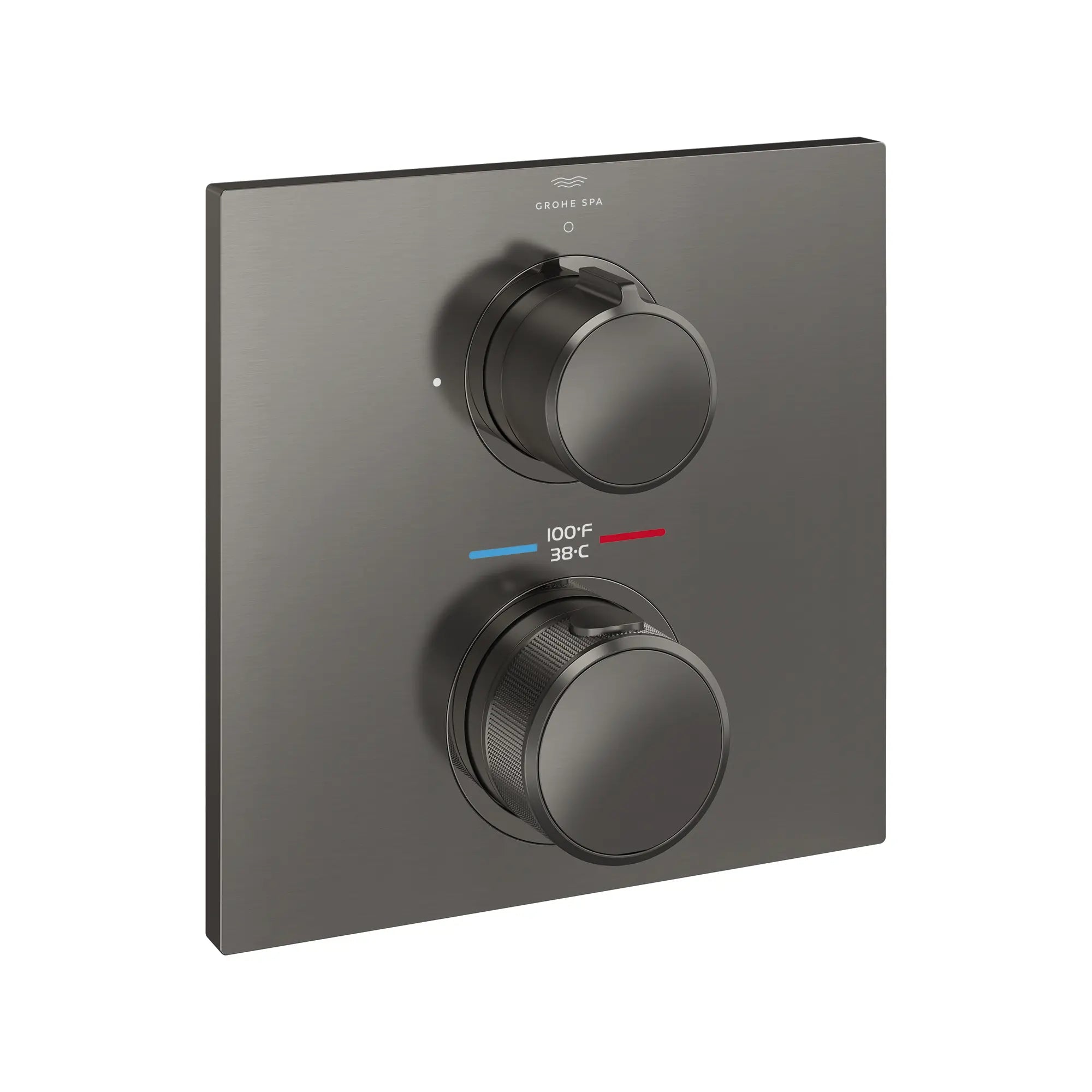 Dual Function 2-Handle Thermostatic Valve Trim // BRUSHED HARD GRAPHITE // 287726_Allure_SiloRight_29178AL00_0001_MAY2026_0_CDNwebp.webp