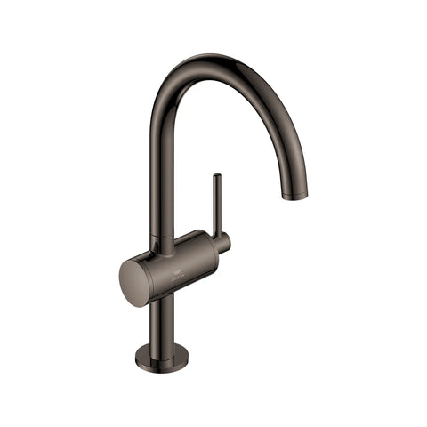 Atrio Single Hole Single-Handle L-Size Bathroom Faucet, 1.2 GPM (4.5 L/min) - Hard Graphite
