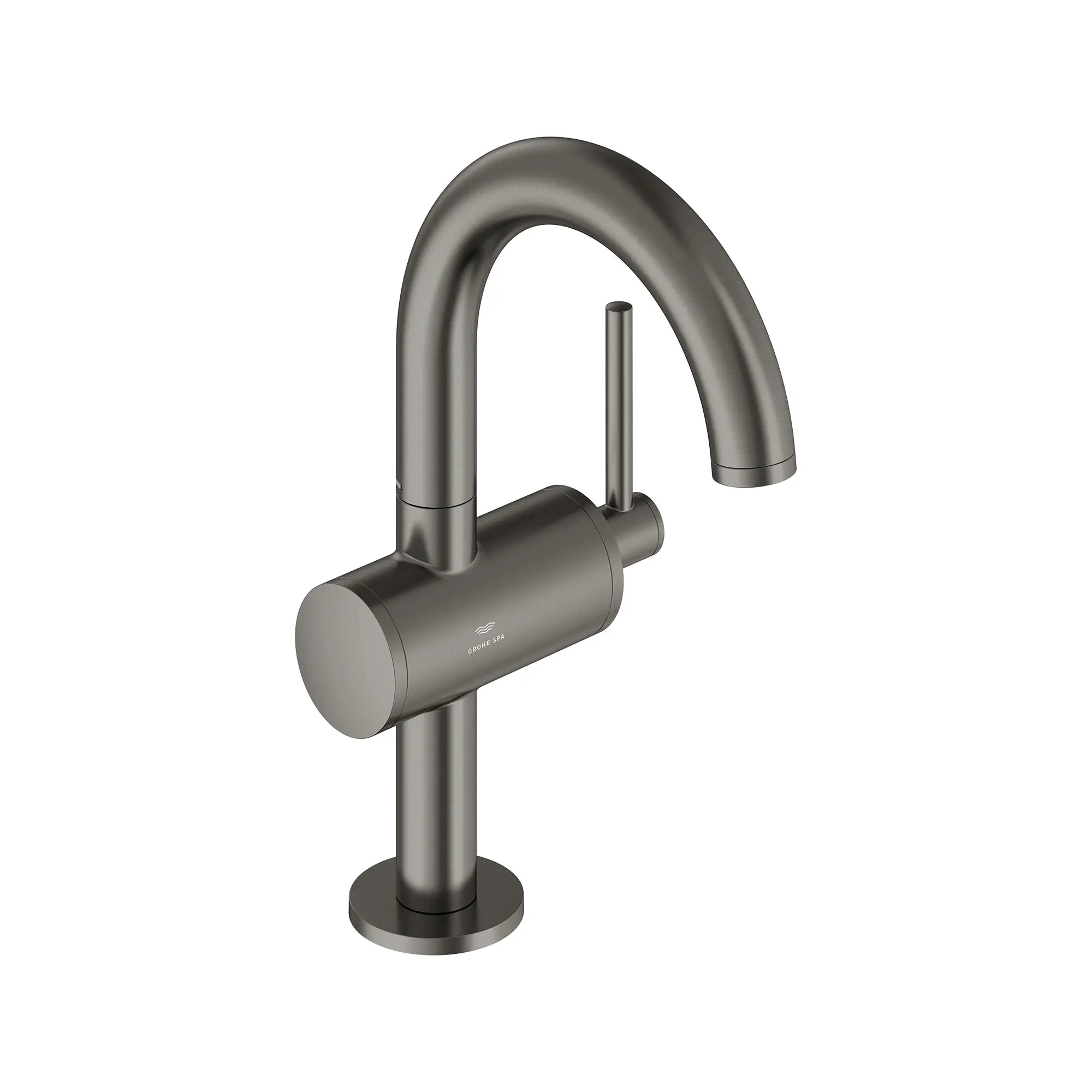 Atrio Single Hole Single-Handle M-Size Bathroom Faucet, 1.2 GPM (4.5 L/min) // BRUSHED HARD GRAPHITE // 287748_Atrio_SiloRight_24351AL00_0001_MARCH2026_0_CDNwebp.webp