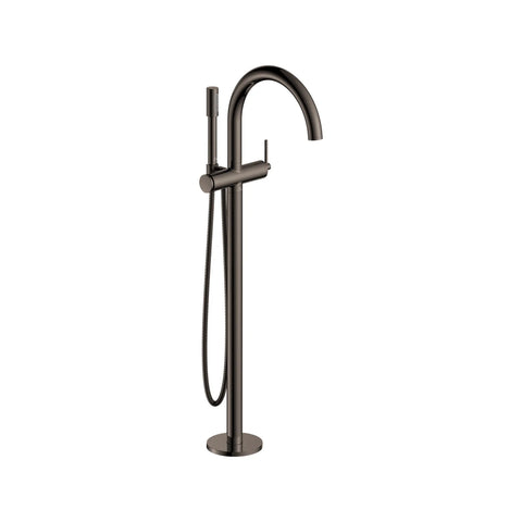 Atrio Single-Handle Freestanding Tub Faucet with 1.75 GPM (6.6 L/min) Hand Shower - Hard Graphite