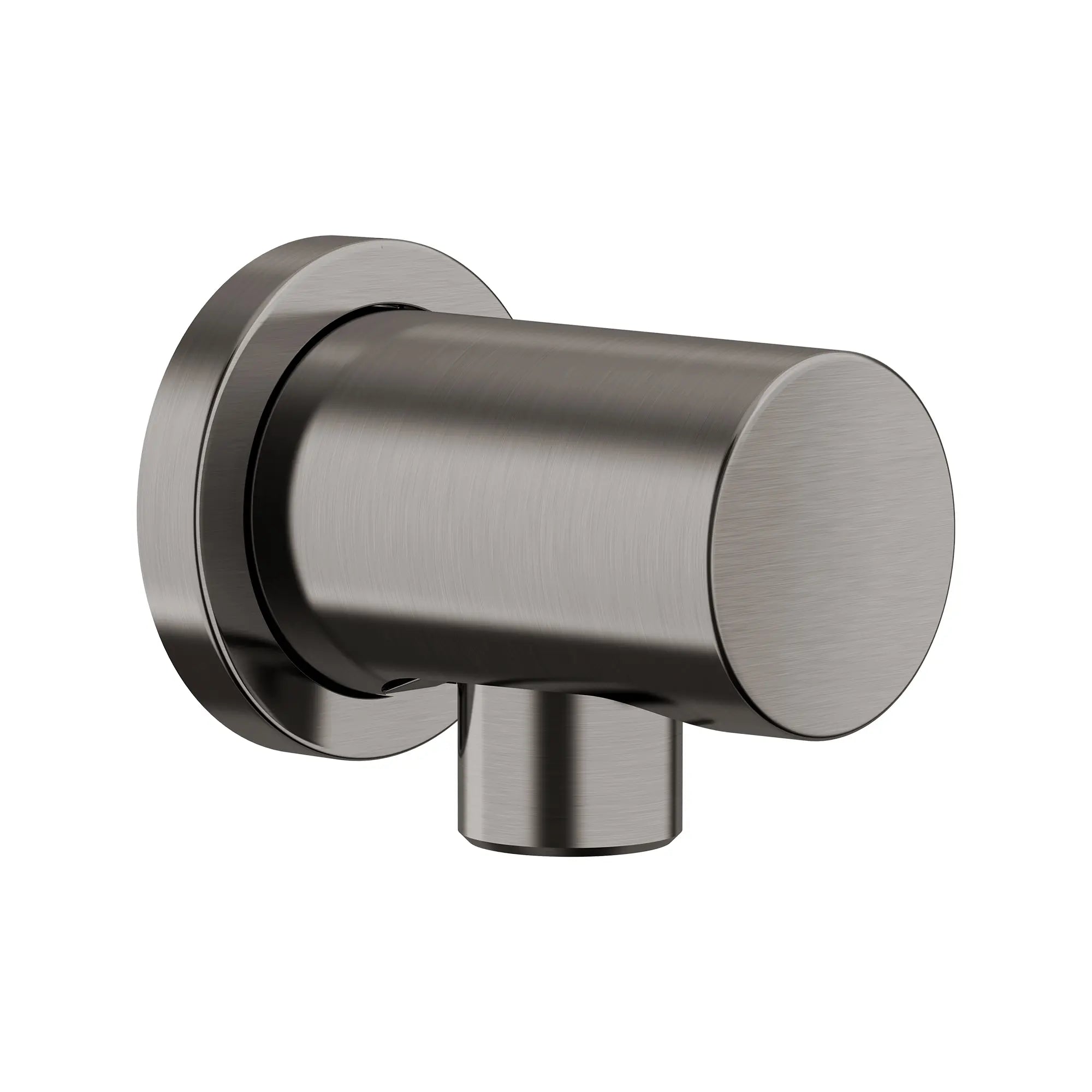Rainshower Round Wall Union // BRUSHED HARD GRAPHITE // 287759_Atrio_SiloRight_26635AL00_0001_MARCH2026_0_CDNwebp.webp
