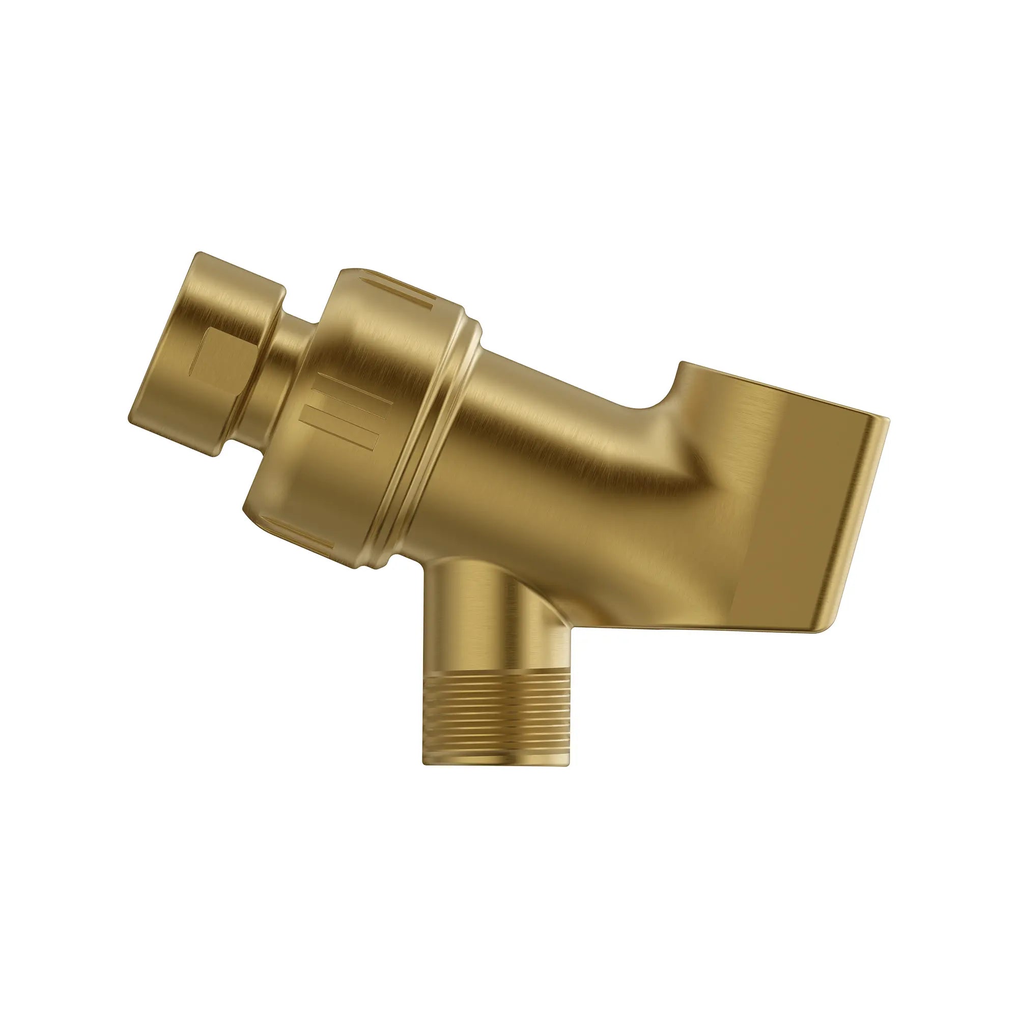 Adjustable Shower Arm Mount for Hand Shower // BRUSHED COOL SUNRISE // 287774_CHR_SiloSide_28418GN00_0001_MAY2026_0_CDNwebp.webp