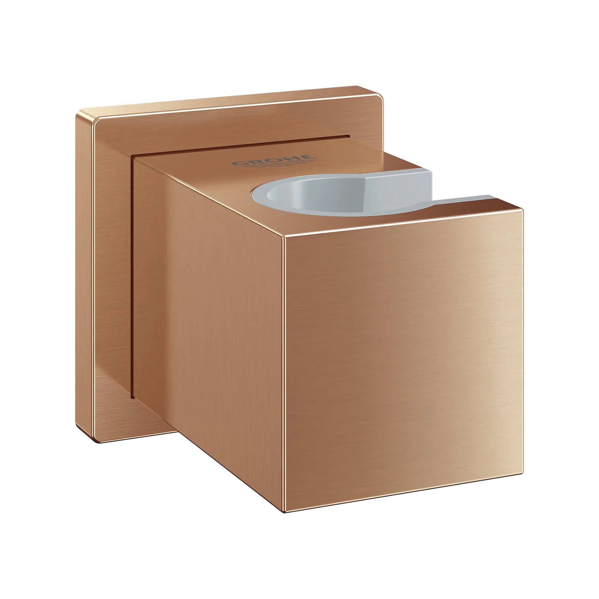 Euphoria Cube+ Handshower Holder // BRUSHED WARM SUNSET // 287812_Wall_Mount_SiloRight_27693DL00_0001_MAY2026_0_CDNwebp.webp
