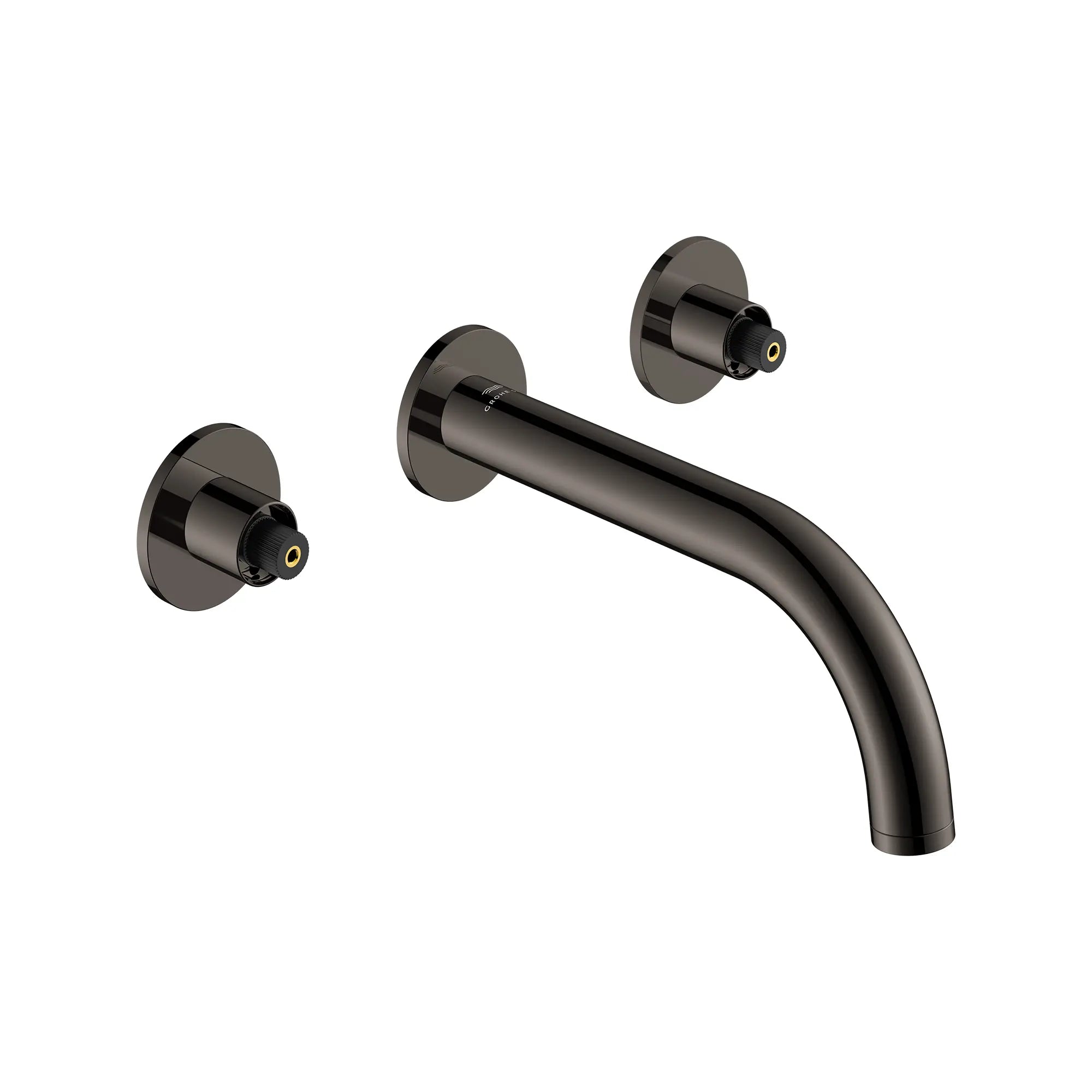 Atrio 2-Handle Wall Mount Faucet without Handles, 1.2 GPM (4.5L.min) // HARD GRAPHITE // 287958_Atrio_SiloRight_20663A000_0001_MARCH2026_0_CDNwebp.webp