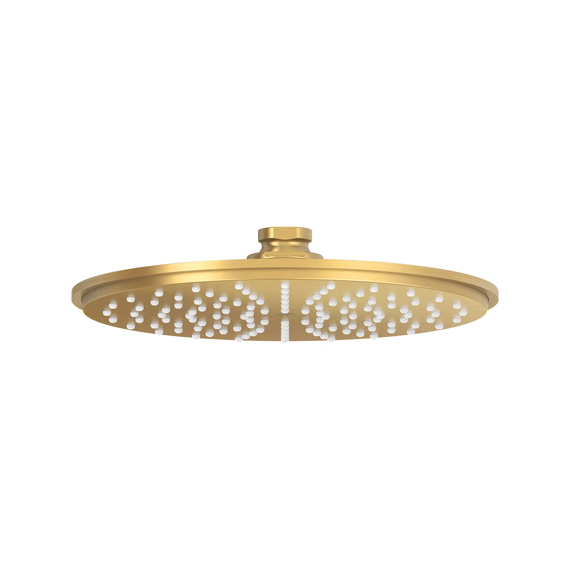 210 Shower Head, 8" - 1 Spray, 6.6 L/min (1.75 gpm) // BRUSHED COOL SUNRISE // 288256_Rainshower_SiloFront_27814GN00_28540GN00_0001_July2025_0_CDNwebp.webp