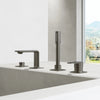 [19316AL1] Allure 4-Hole Single-Handle Deck Mount Roman Tub Faucet with 1.75 GPM (6.6 L/min) Hand Shower - Brushed Warm Sunset
