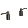 [142182430] Atrio Lever Handles for Roman Tub Faucet (Pair) - Brushed Warm Sunset