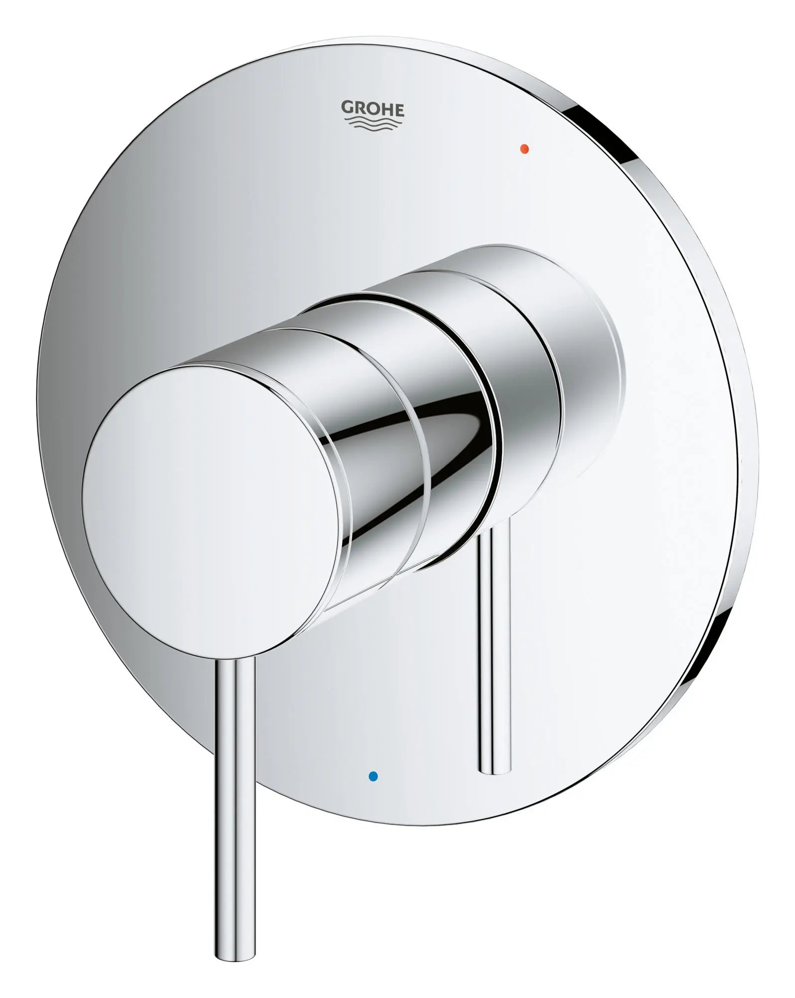 Pressure Balance Valve Trim with Cartridge // GROHE STARLIGHT CHROME // 46578_14467000_2_0_CDNwebp.webp