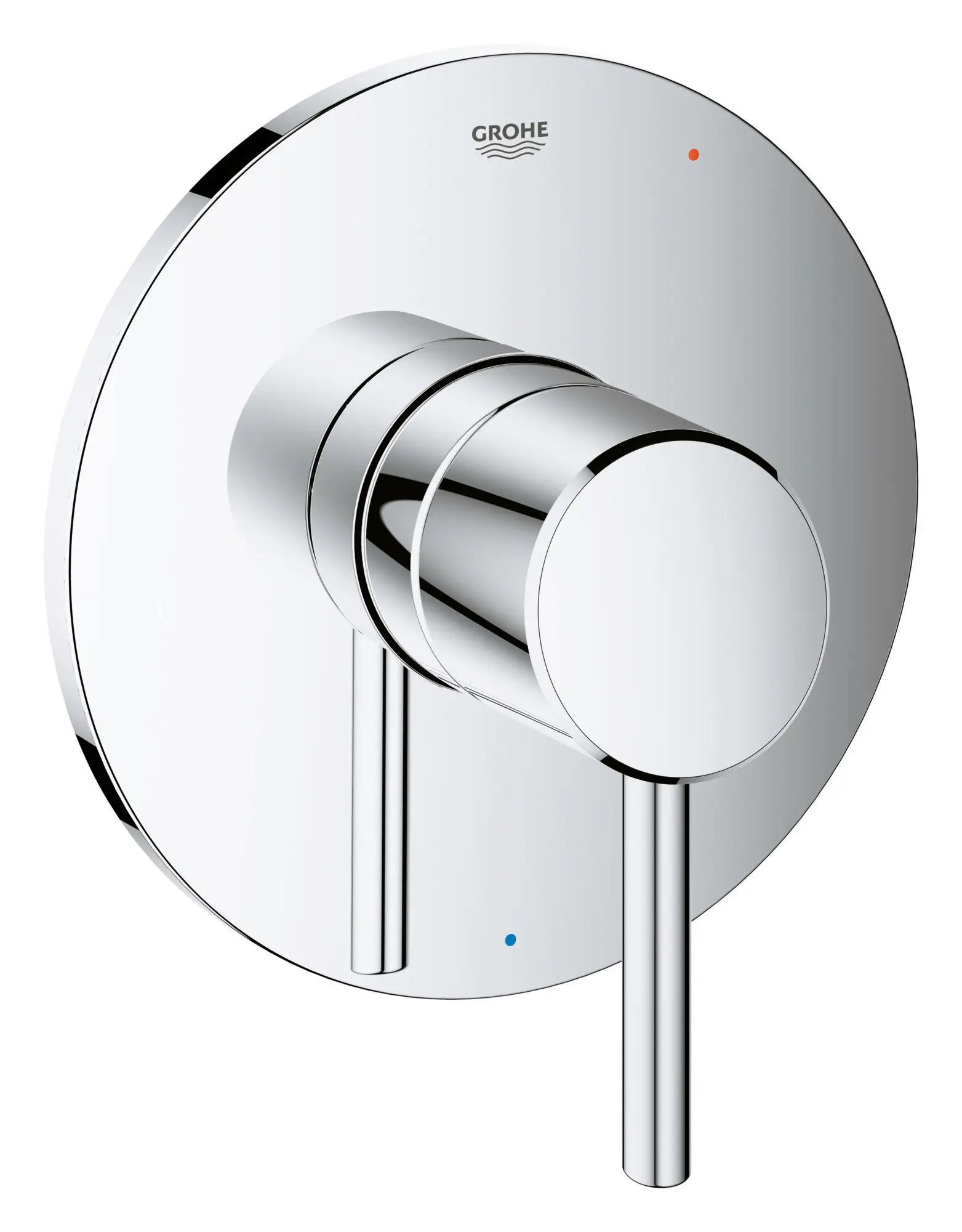 Pressure Balance Valve Trim with Cartridge // GROHE STARLIGHT CHROME // 46588_14468000_1_0_CDNwebp.webp
