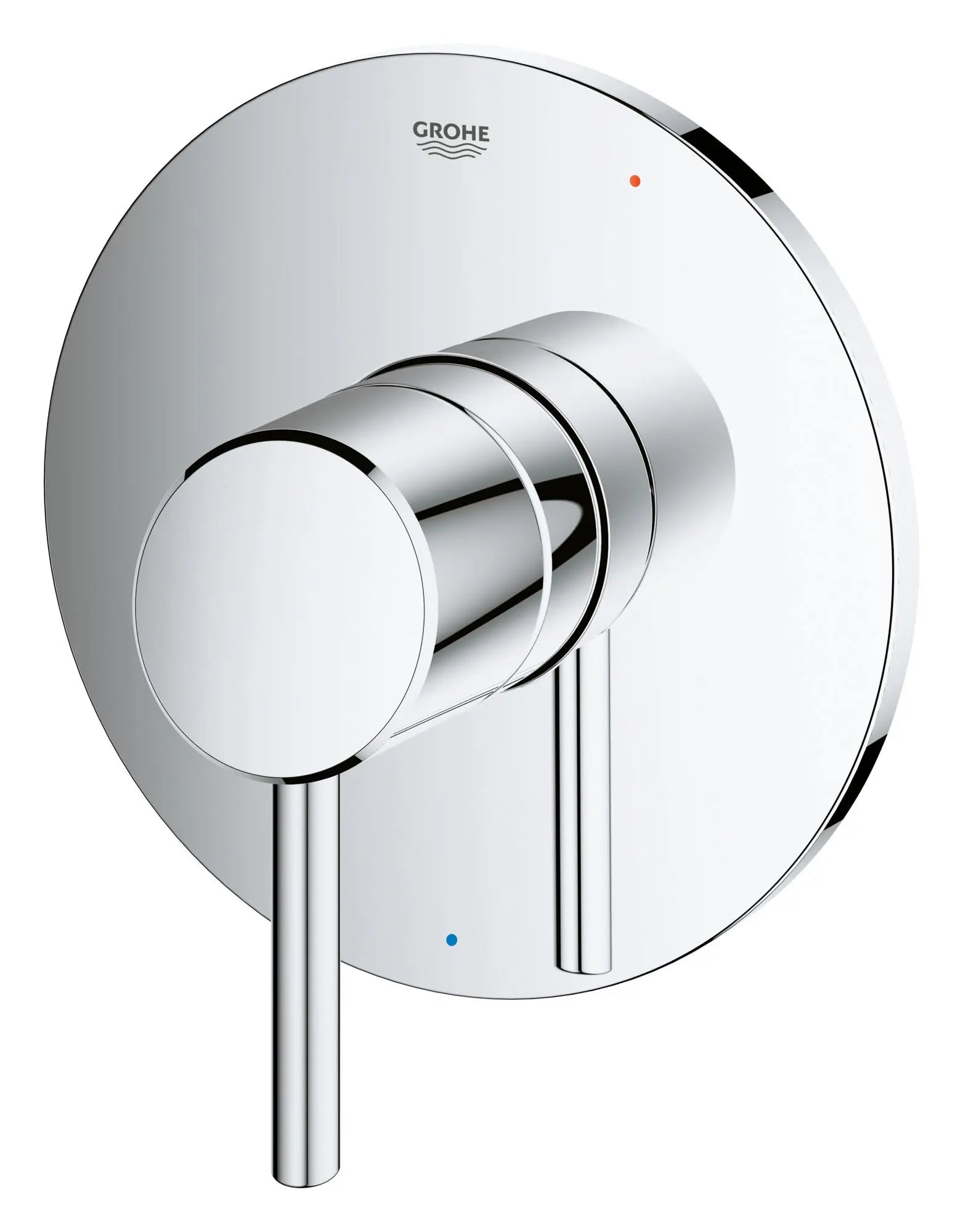 Pressure Balance Valve Trim with Cartridge // GROHE STARLIGHT CHROME // 46589_14468000_2_0_CDNwebp.webp