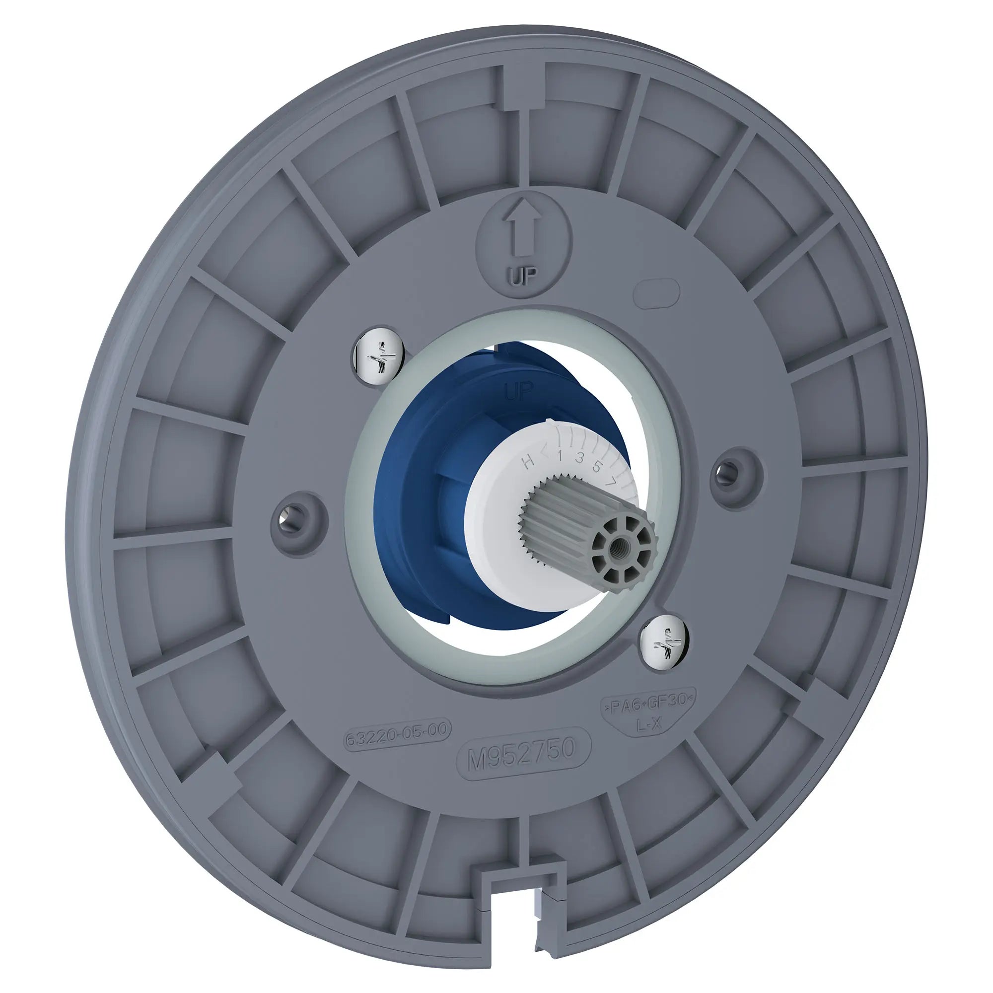 Pressure Balance Valve Trim with Cartridge // GROHE STARLIGHT CHROME // 46592_14468000_4_0_CDNwebp.webp