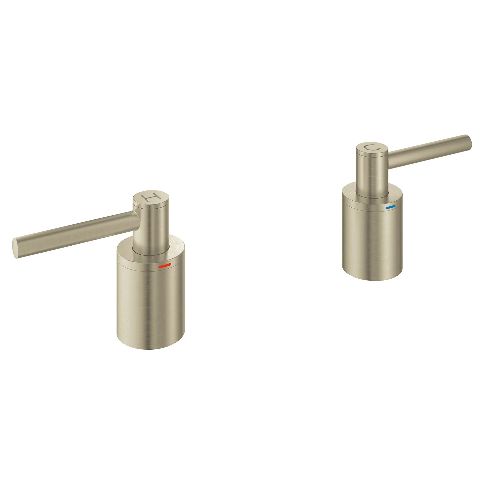 Lever Handles (Pair) // BRUSHED NICKEL INFINITYFINISH // 47571_18034EN3_0_CDNwebp.webp