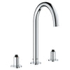 [20069003] 8-inch Widespread 2-Handle M-Size Bathroom Faucet 1.2 GPM - GROHE StarLight Chrome