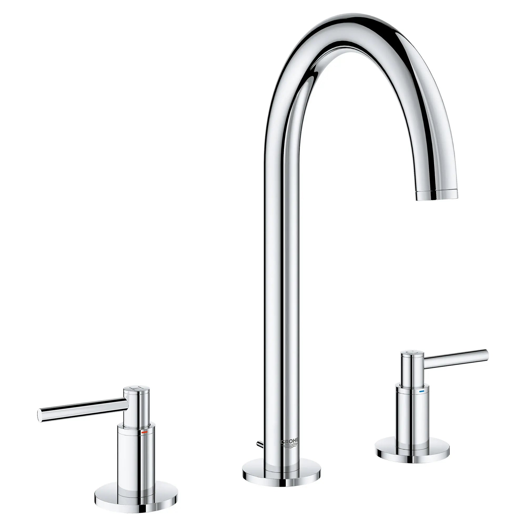 8-inch Widespread 2-Handle M-Size Bathroom Faucet 1.2 GPM // GROHE STARLIGHT CHROME // 48367_20069003_Z02_01_0_CDNwebp.webp