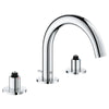 [20072003] 8-inch Widespread 2-Handle S-Size Bathroom Faucet 1.2 GPM - GROHE StarLight Chrome