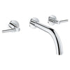 [20173003] 2-Handle Wall-Mount Faucet 1.2 GPM - GROHE StarLight Chrome