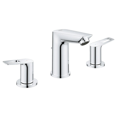 8-Inch Widespread 2-Handle M-Size Bathroom Faucet, 1.2 GPM (4.5 L/min) - GROHE StarLight Chrome