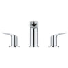 [20294003] 8-inch Widespread 2-Handle S-Size Bathroom Faucet, 1.2 GPM (4.5 L/min) - GROHE StarLight Chrome