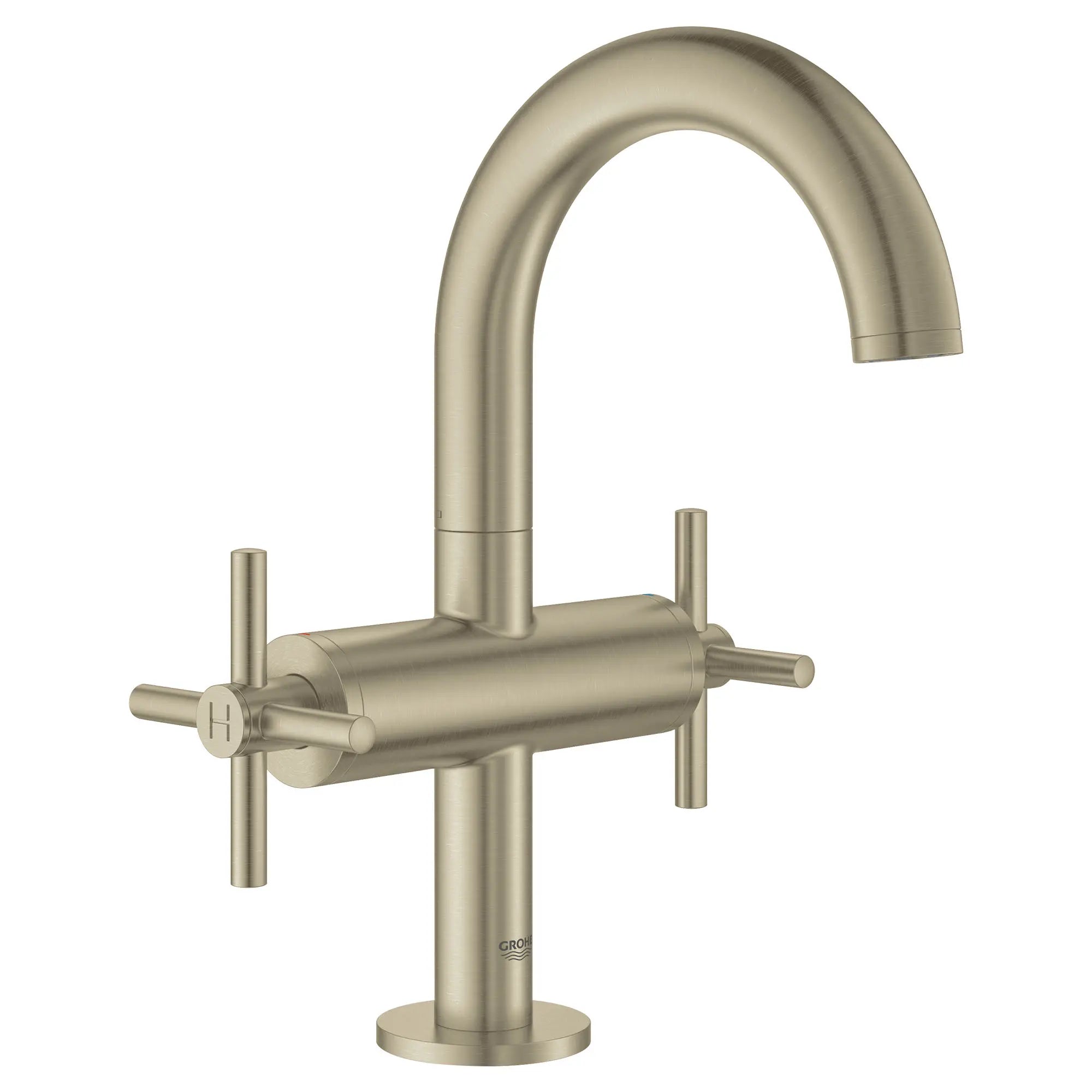 Single Hole Two-Handle M-Size Bathroom Faucet 1.2 GPM // BRUSHED NICKEL INFINITYFINISH // 48797_21031EN3_1_0_CDNwebp.webp