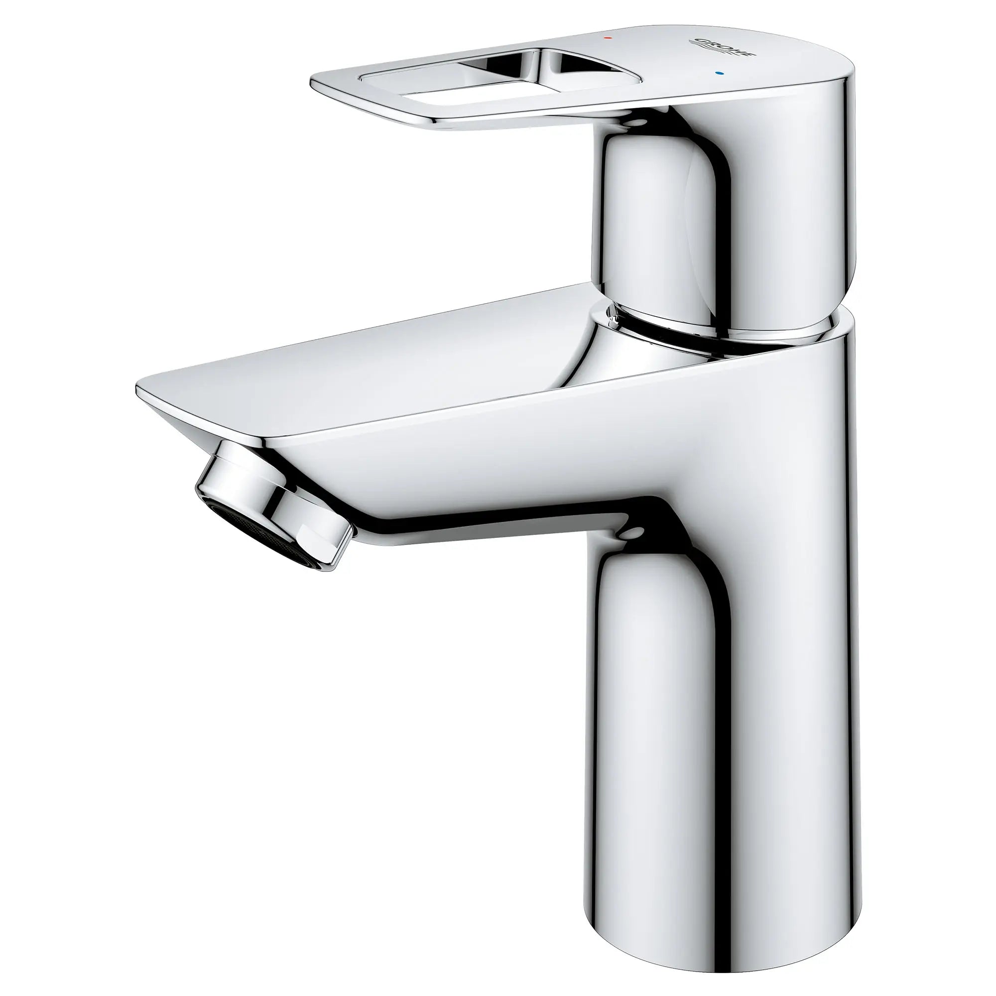 Single Hole Single-Handle S-Size Bathroom Faucet, 1.2 GPM (4.5 L/min) Less Drain // GROHE STARLIGHT CHROME // 49389_23085001_1_0_CDNwebp.webp