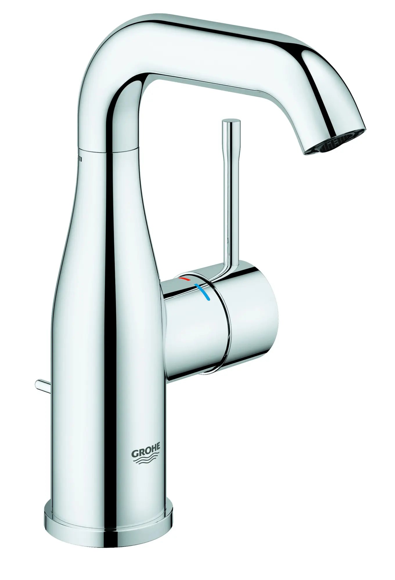 Single Hole Single-Handle M-Size Bathroom Faucet, 1.2 GPM (4.5 L/min) // GROHE STARLIGHT CHROME // 49409_2348500A_0_CDNwebp.webp