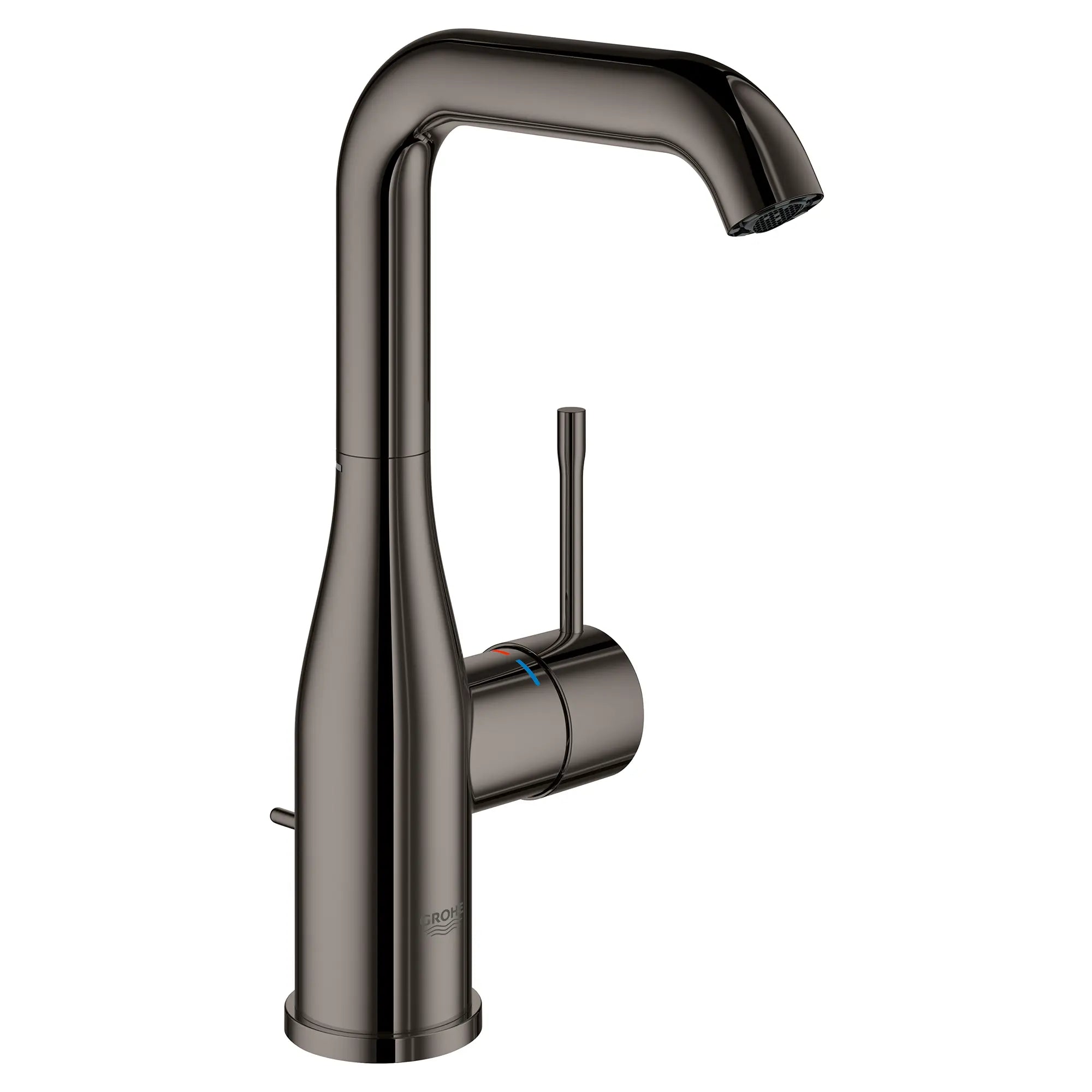 Single Hole Single-Handle L-Size Bathroom Faucet, 1.2 GPM (4.5 L/min) // HARD GRAPHITE // 49446_23486A0A_0_CDNwebp.webp