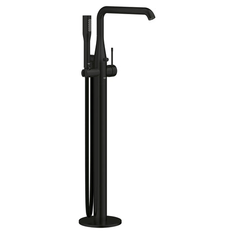 Single-Handle Freestanding Tub Faucet with 1.75 GPM (6.6 L/min) Hand Shower - Matte Black