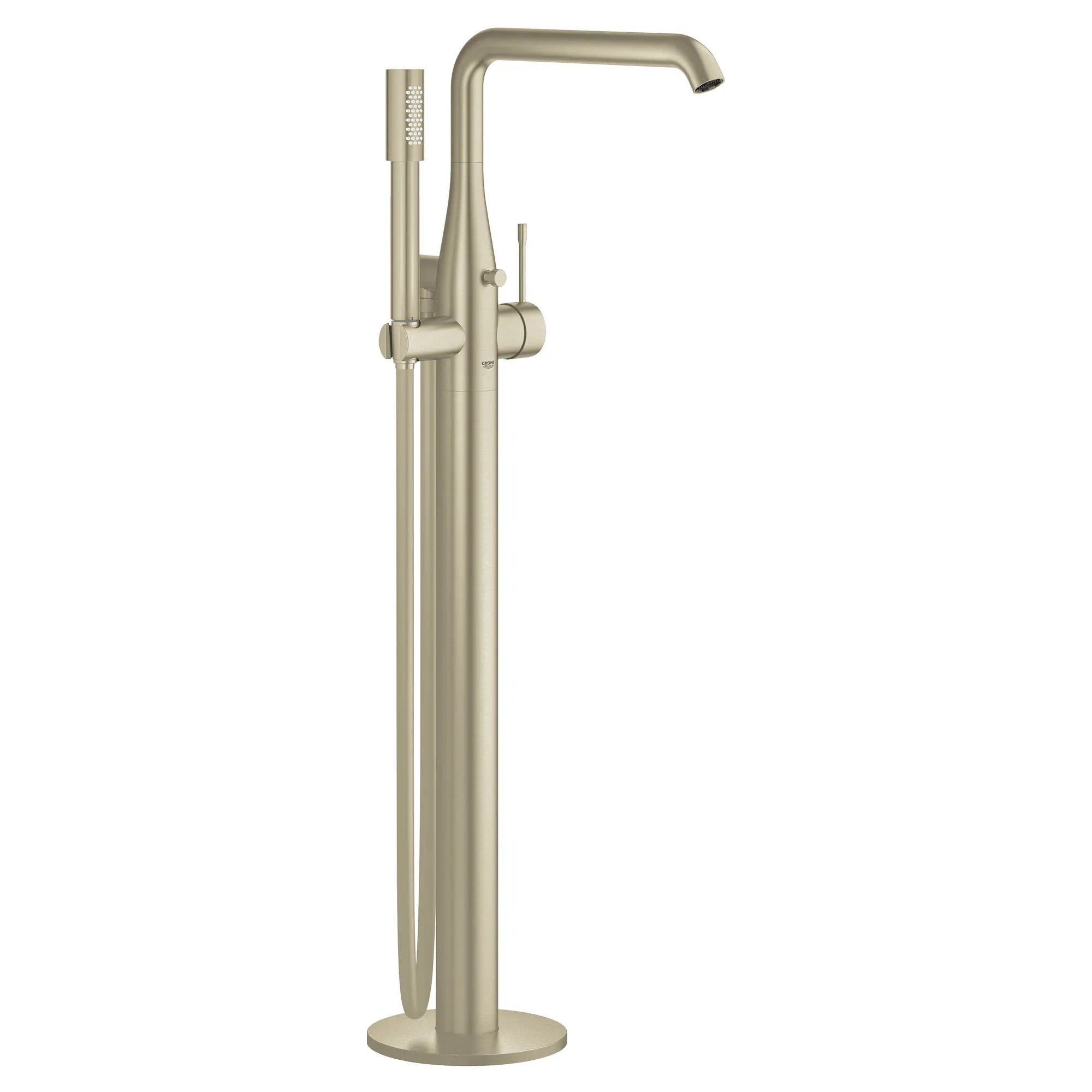 Single-Handle Freestanding Tub Faucet with 1.75 GPM (6.6 L/min) Hand Shower // BRUSHED NICKEL INFINITYFINISH // 49474_23491ENA_0_CDNwebp.webp