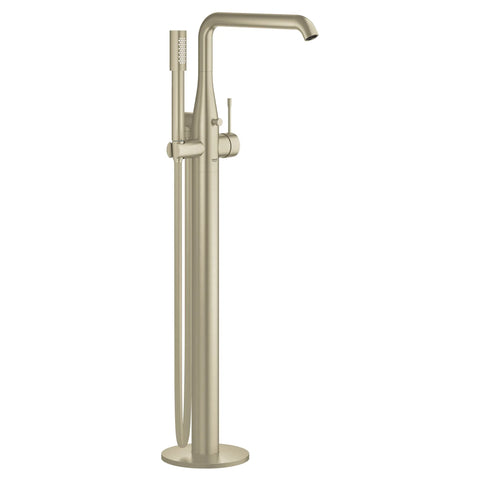 Single-Handle Freestanding Tub Faucet with 1.75 GPM (6.6 L/min) Hand Shower - Brushed Nickel InfinityFinish