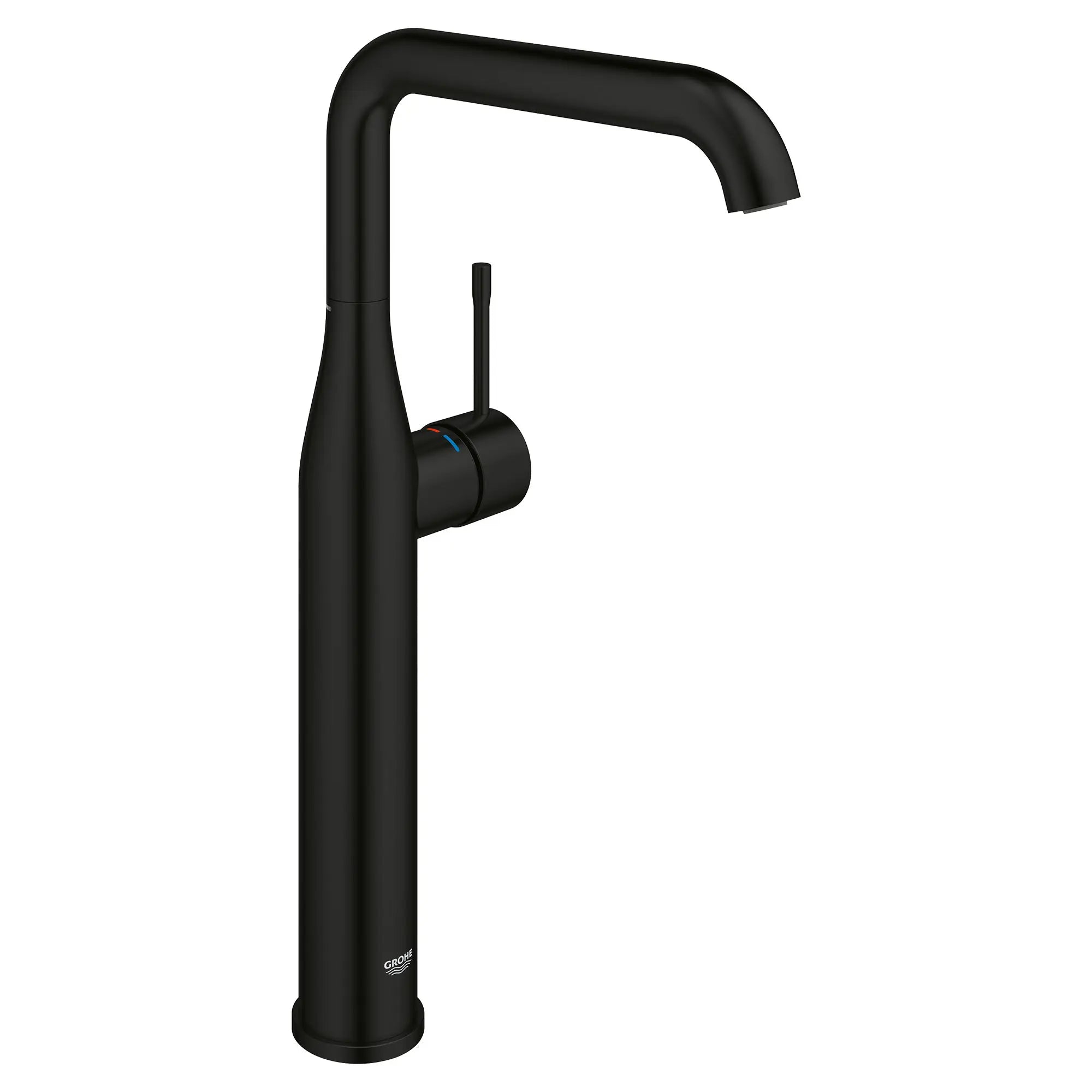 Single Hole Single-Handle Deck Mount Vessel Sink Faucet, 1.2 GPM (4.5 L/min) // MATTE BLACK // 49483_235382431_0_CDNwebp.webp
