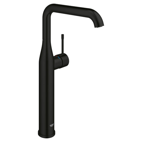 Single Hole Single-Handle Deck Mount Vessel Sink Faucet, 1.2 GPM (4.5 L/min) - Matte Black