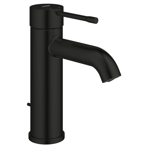 Single Hole Single-Handle S-Size Bathroom Faucet, 1.2 GPM (4.5 L/min) - Matte Black