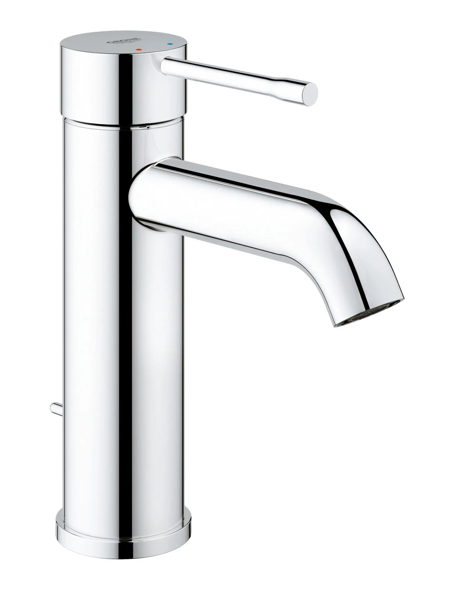 Single Hole Single-Handle S-Size Bathroom Faucet, 1.2 GPM (4.5 L/min) // GROHE STARLIGHT CHROME // 49500_2359200A_0_CDNwebp.webp