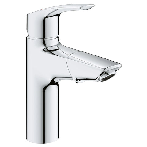 Single Hole Single-Handle M-Size Bathroom Faucet, 1.2 GPM (4.5 L/min) with Pull-Out - GROHE StarLight Chrome