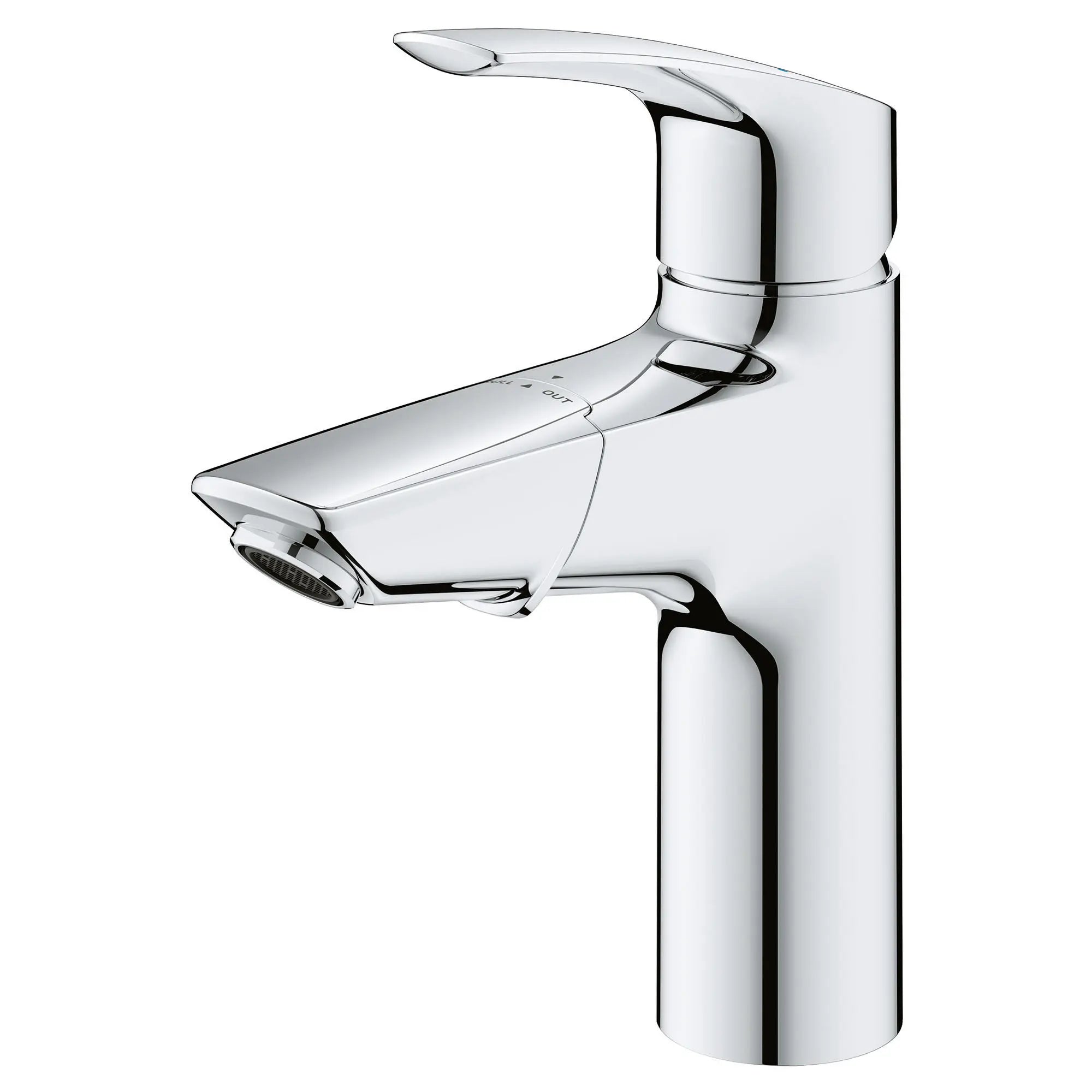 Single Hole Single-Handle M-Size Bathroom Faucet, 1.2 GPM (4.5 L/min) with Pull-Out // GROHE STARLIGHT CHROME // 49713_23991003_1_0_CDNwebp.webp