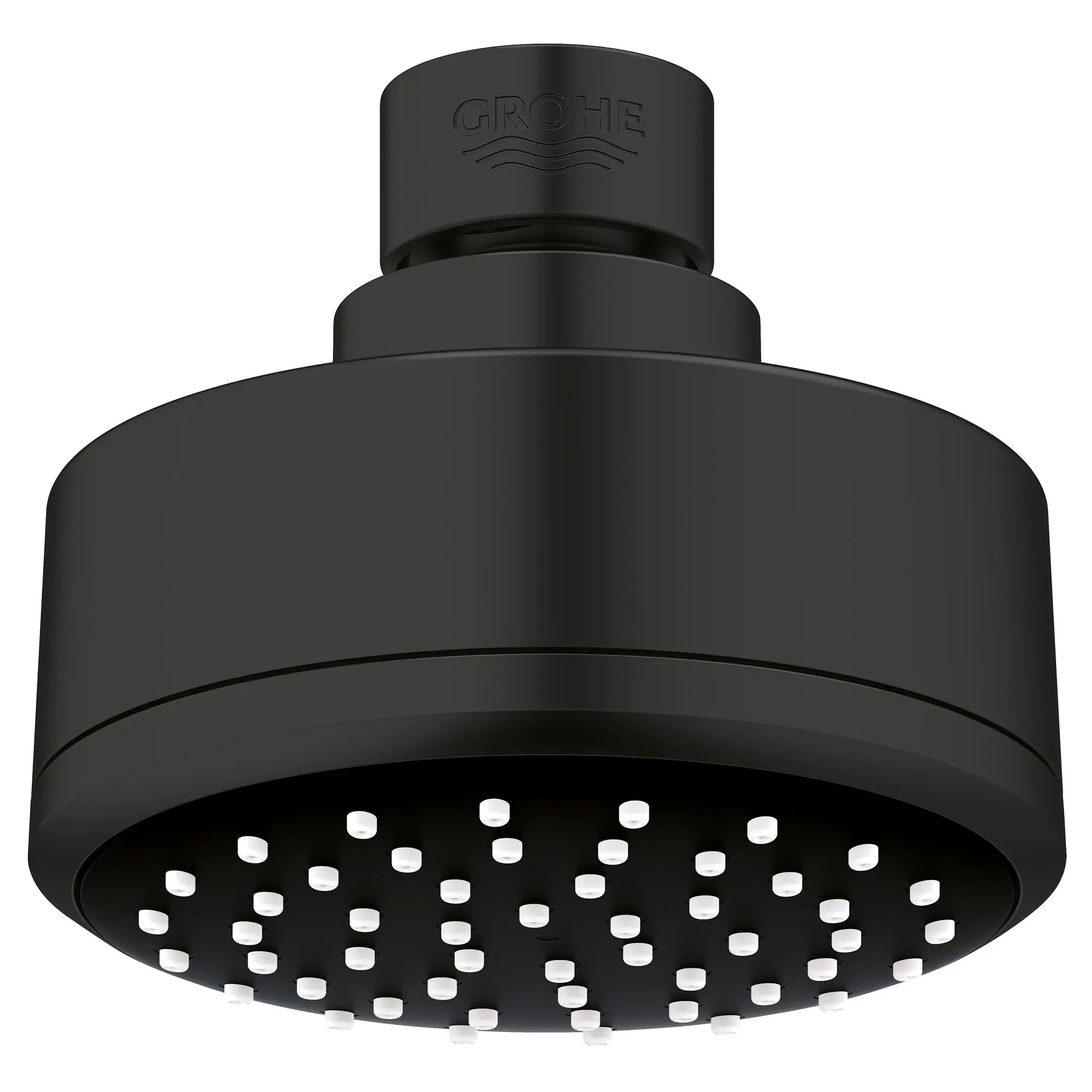 100 Shower Head, 4" - 1 Spray, 1.5 gpm (5.7 L/min) // MATTE BLACK // 50471_260512431_1_0_CDNwebp.webp