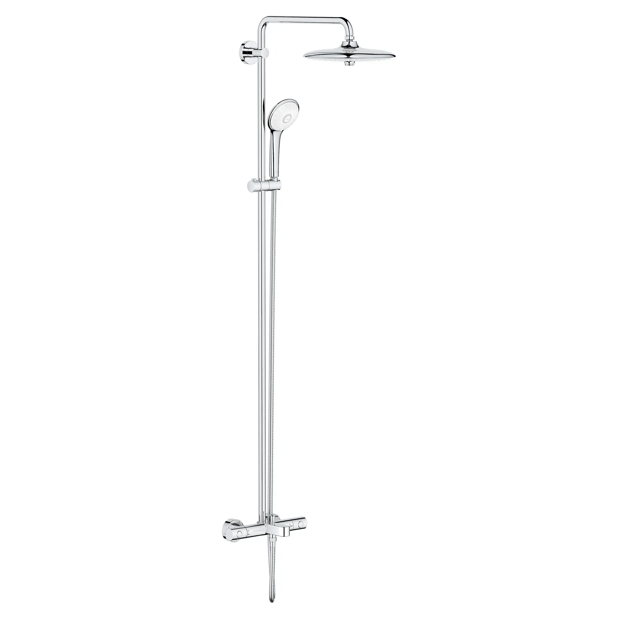 260 Thermostatic Tub/Shower System, 1.75 gpm (6.6 L/min) // GROHE STARLIGHT CHROME // 50498_26177002_0_CDNwebp.webp