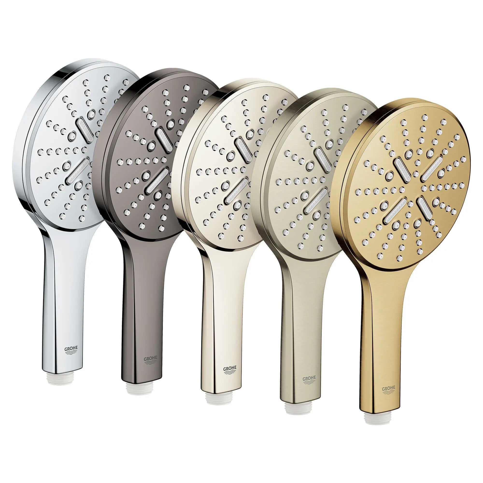 Hand Shower - 3 Sprays, 1.75 GPM (6.6 L/min) // POLISHED NICKEL INFINITYFINISH // 50607_26545000_26545A00_26545BE0_26545EN0_26545GN0_0_CDNwebp.webp