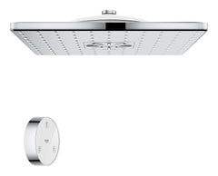 [26645000] Shower Head with Remote, 12" - 2 Sprays, 1.75 GPM (6.6 L/min) - GROHE StarLight Chrome