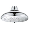 [26789000] Shower Head, 6-1/2" - 3 Sprays, 1.75 GPM (6.6 L/min) - GROHE StarLight Chrome