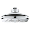 [26797000] Shower Head, 6-1/2" - 3 Sprays, 1.75 GPM (6.6 L/min) - GROHE StarLight Chrome
